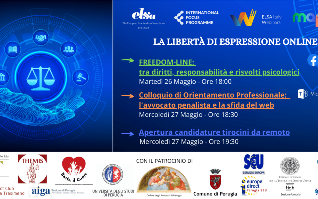 FREEDOM OF EXPRESSION ONLINE- MAP: il progetto di Perugia per l’International Focus Programme