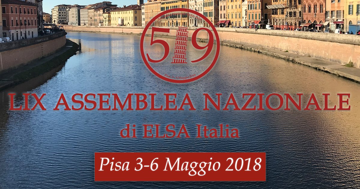 LIX Assemblea Nazionale ELSA Italia 2018